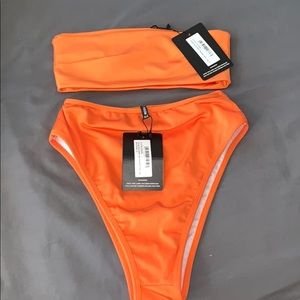 Orange bikini
